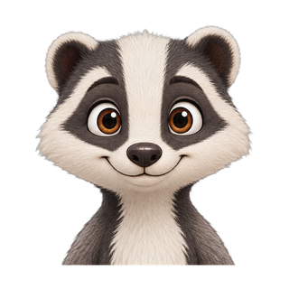 Badger, a forest companion in ChessLynx