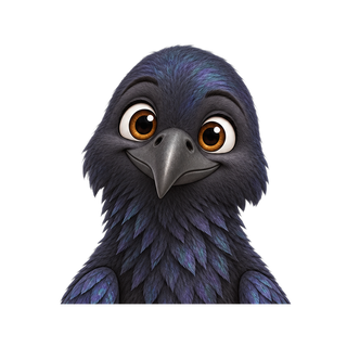 Raven, a forest companion in ChessLynx